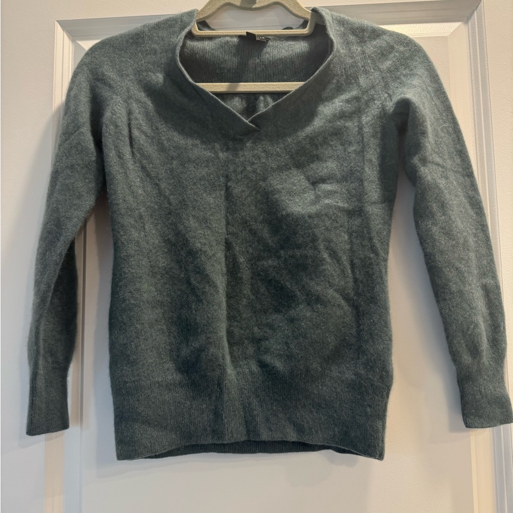 Talbots Pure Cashmere Sweater XS light green